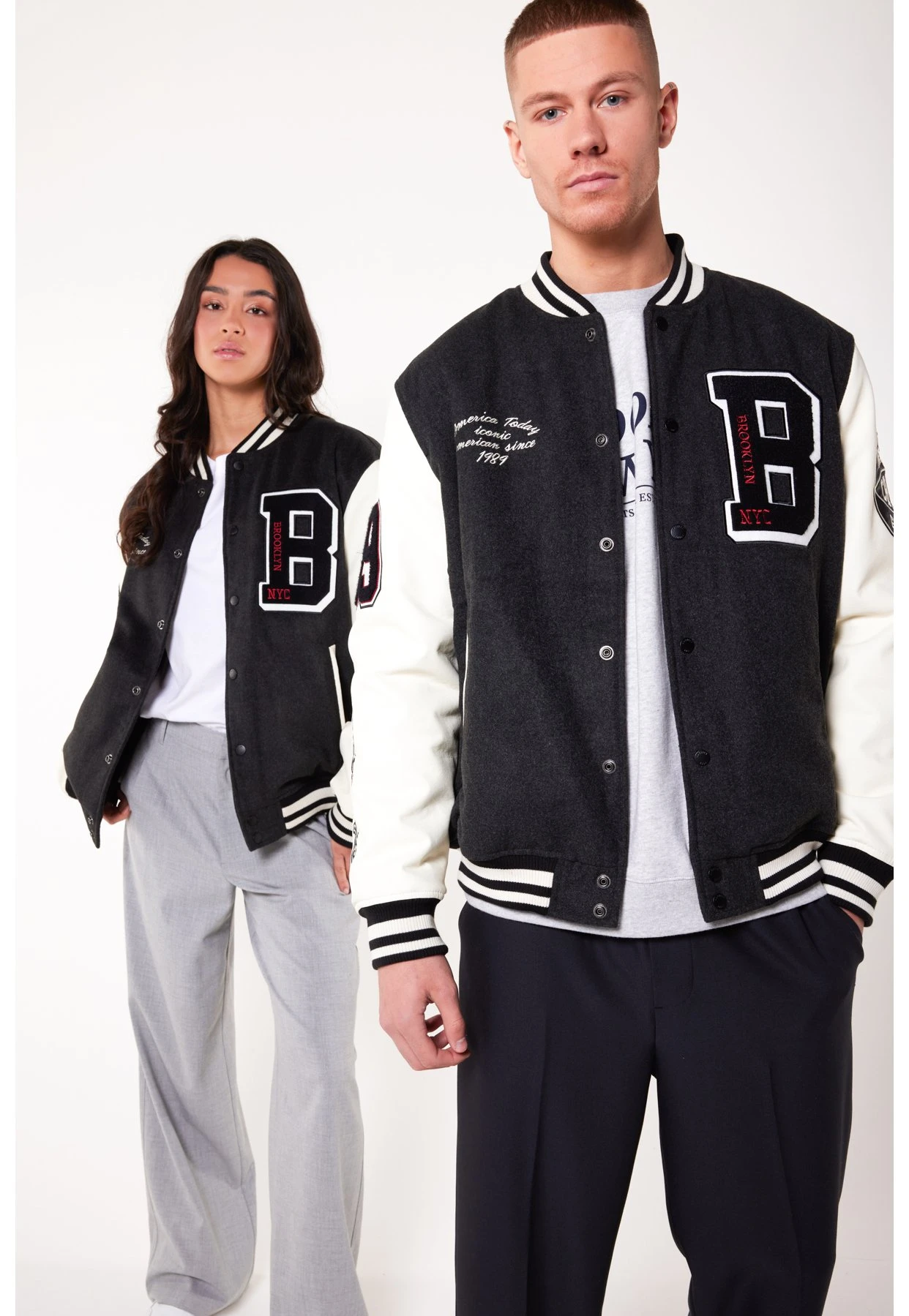 Jody - Sweater Met Rits - Anthra Melange 3 Jody - Sweater Met Rits - Anthra Melange - Afbeelding 3