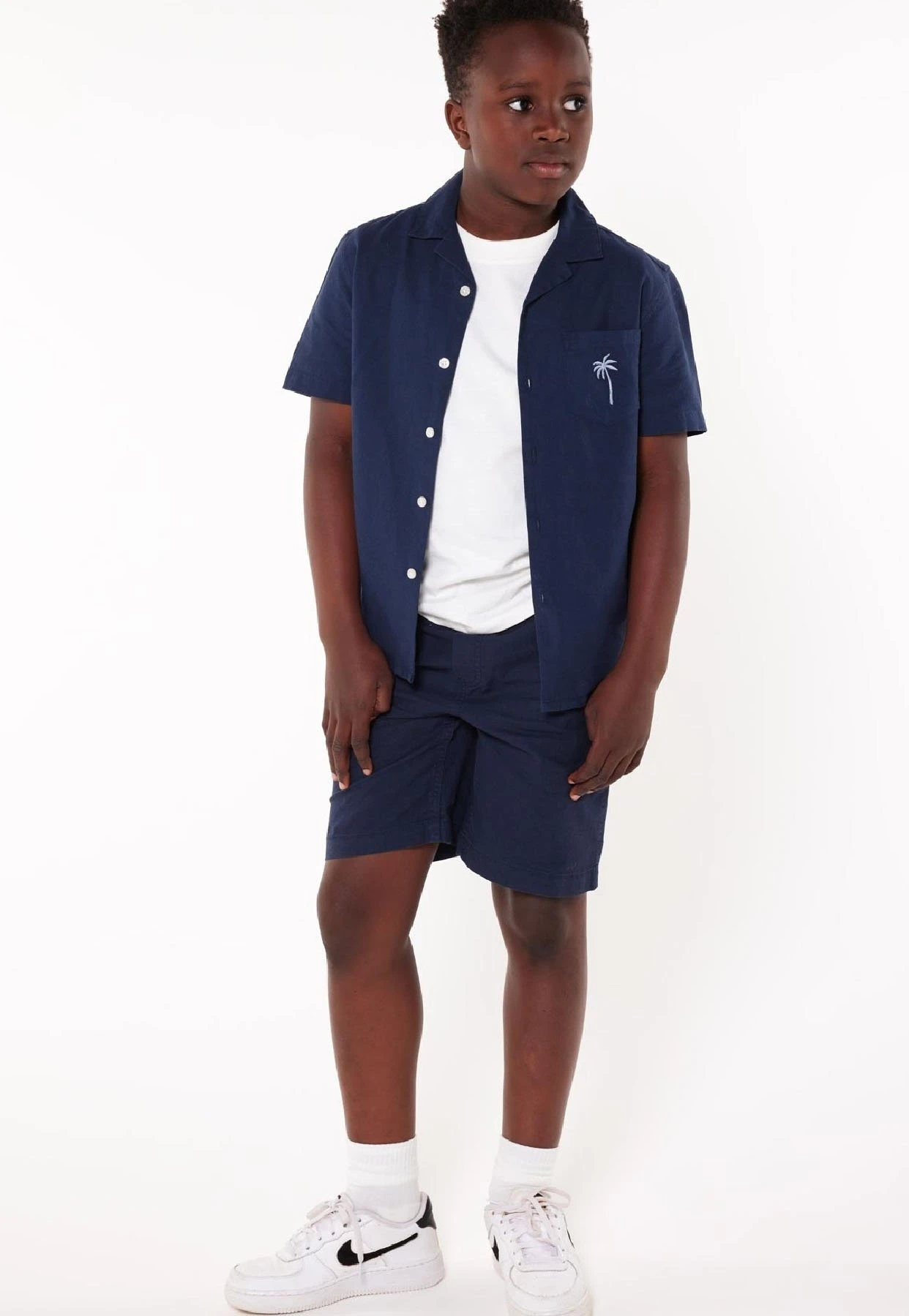 Nino Jr - Shorts - Dark Blue 1 Nino Jr - Shorts - Dark Blue