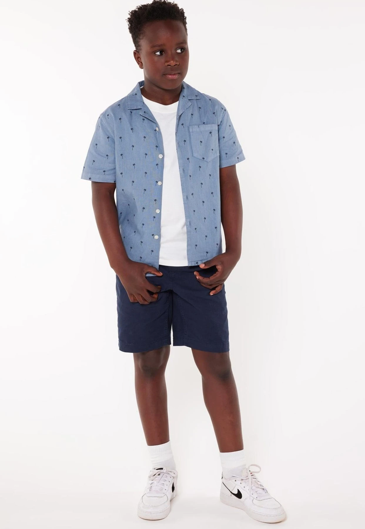 Ioha Jr - Overhemd - True Blue 1 Ioha Jr - Overhemd - True Blue