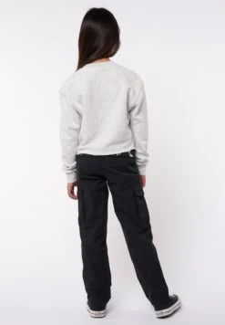 Sara Jr - Sweater - Light Grey Melange -America Today 0ef5cdf2a3e5428ea3e4cbbfc41334f2