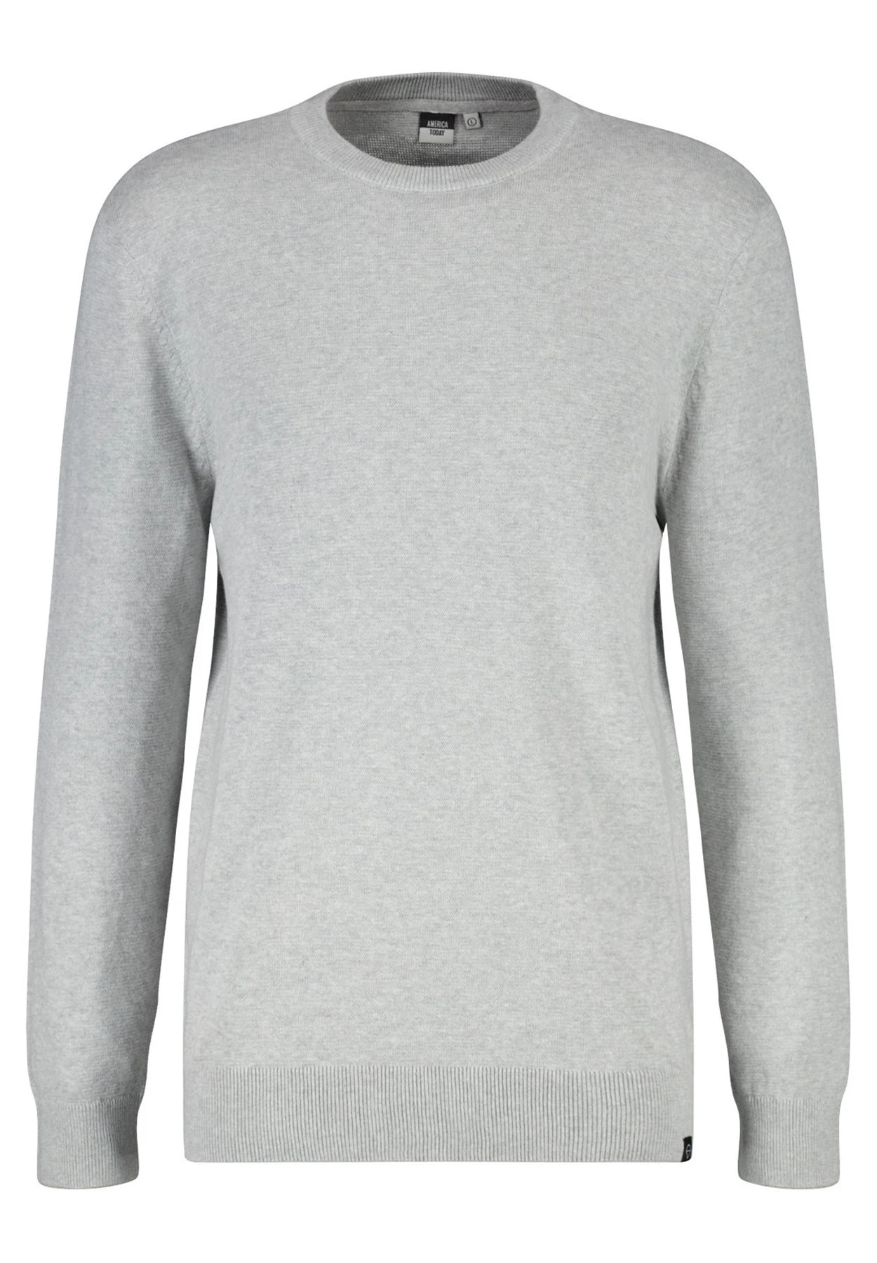 Trui Keith - Trui - Light Grey Melange 5 Trui Keith - Trui - Light Grey Melange - Afbeelding 5