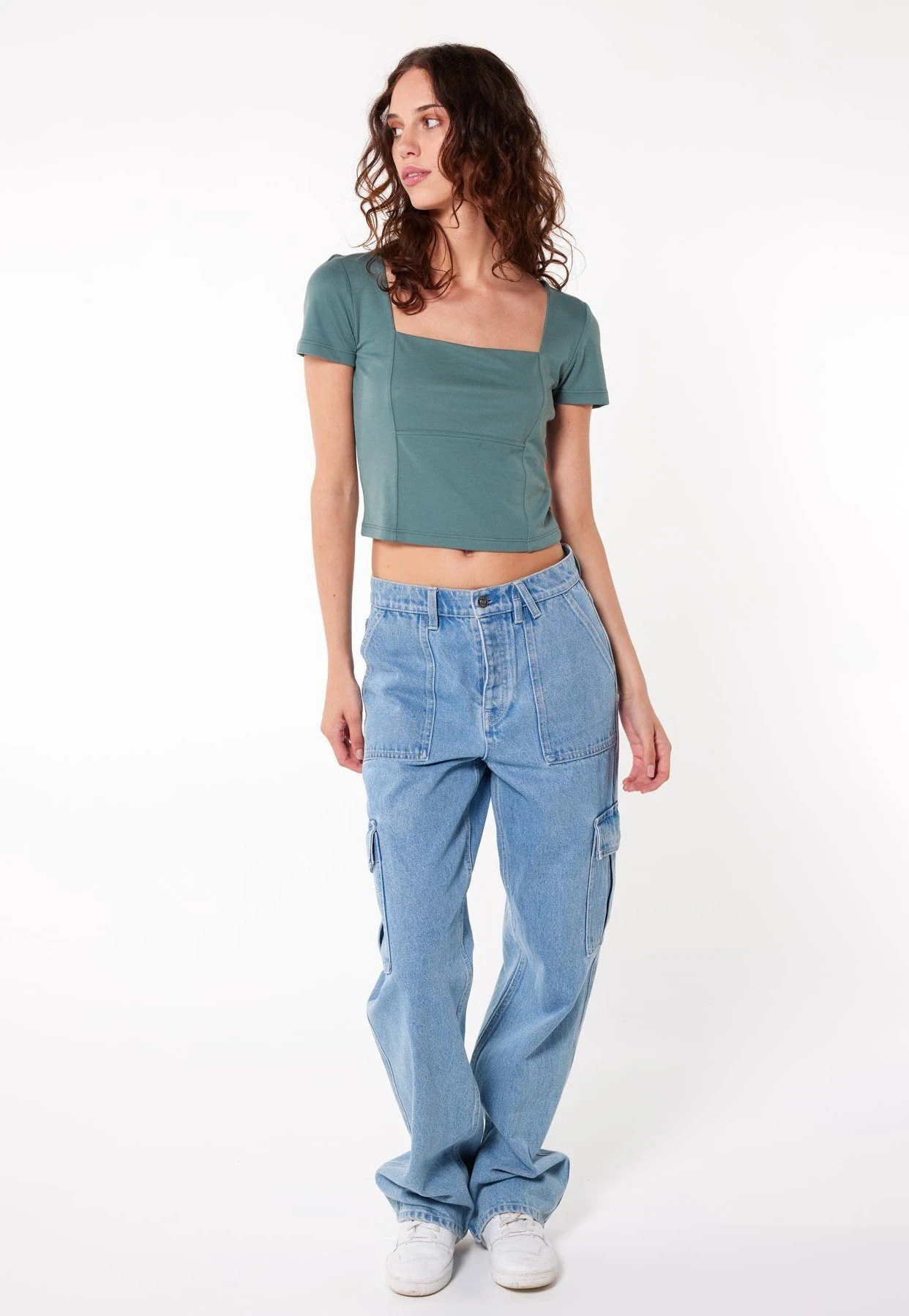 Elif - T-Shirt Basic - Cascade 2 Elif - T-Shirt Basic - Cascade - Afbeelding 2