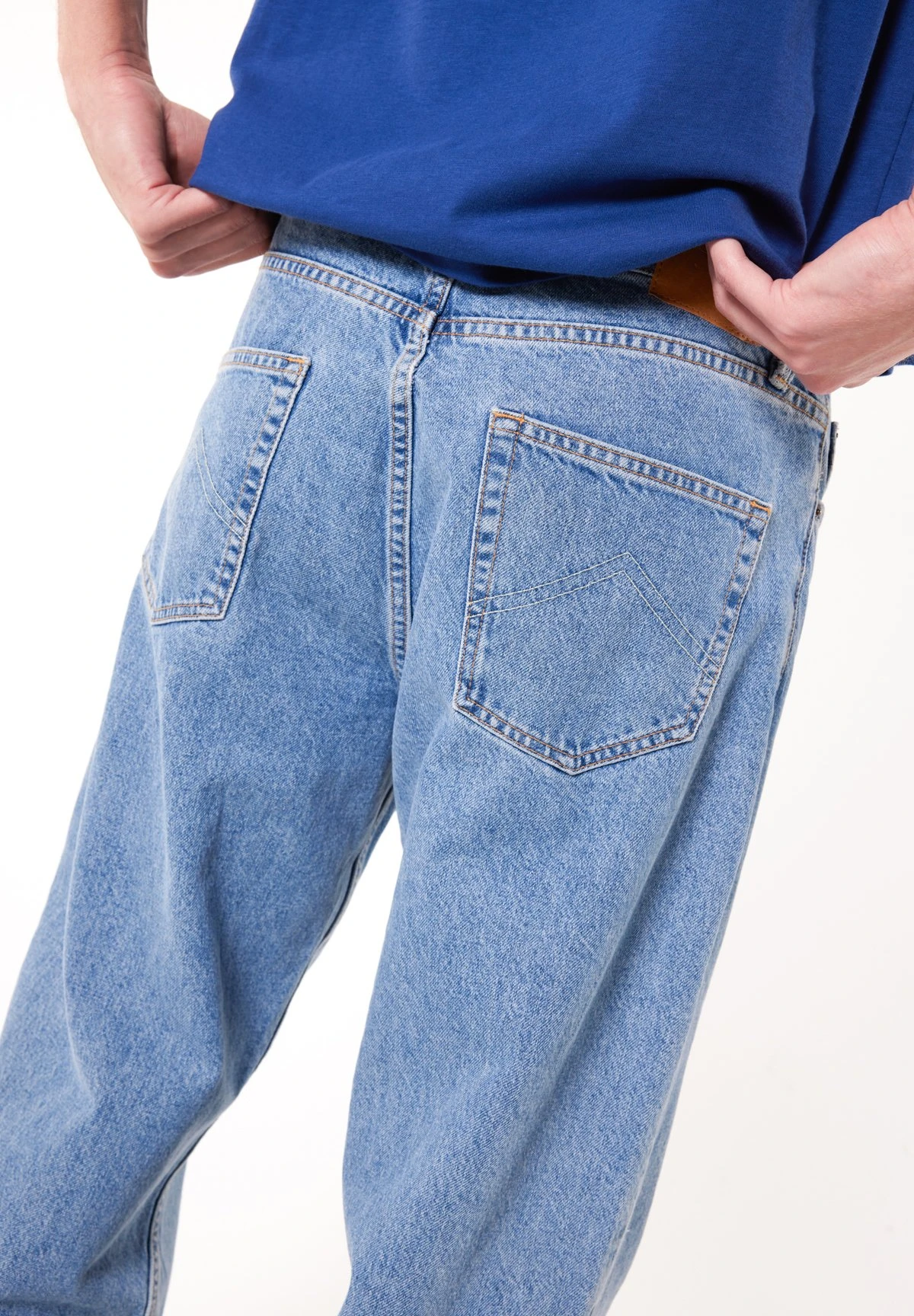 Dallas - Relaxed Fit Jeans - Medium Blue 4 Dallas - Relaxed Fit Jeans - Medium Blue - Afbeelding 4