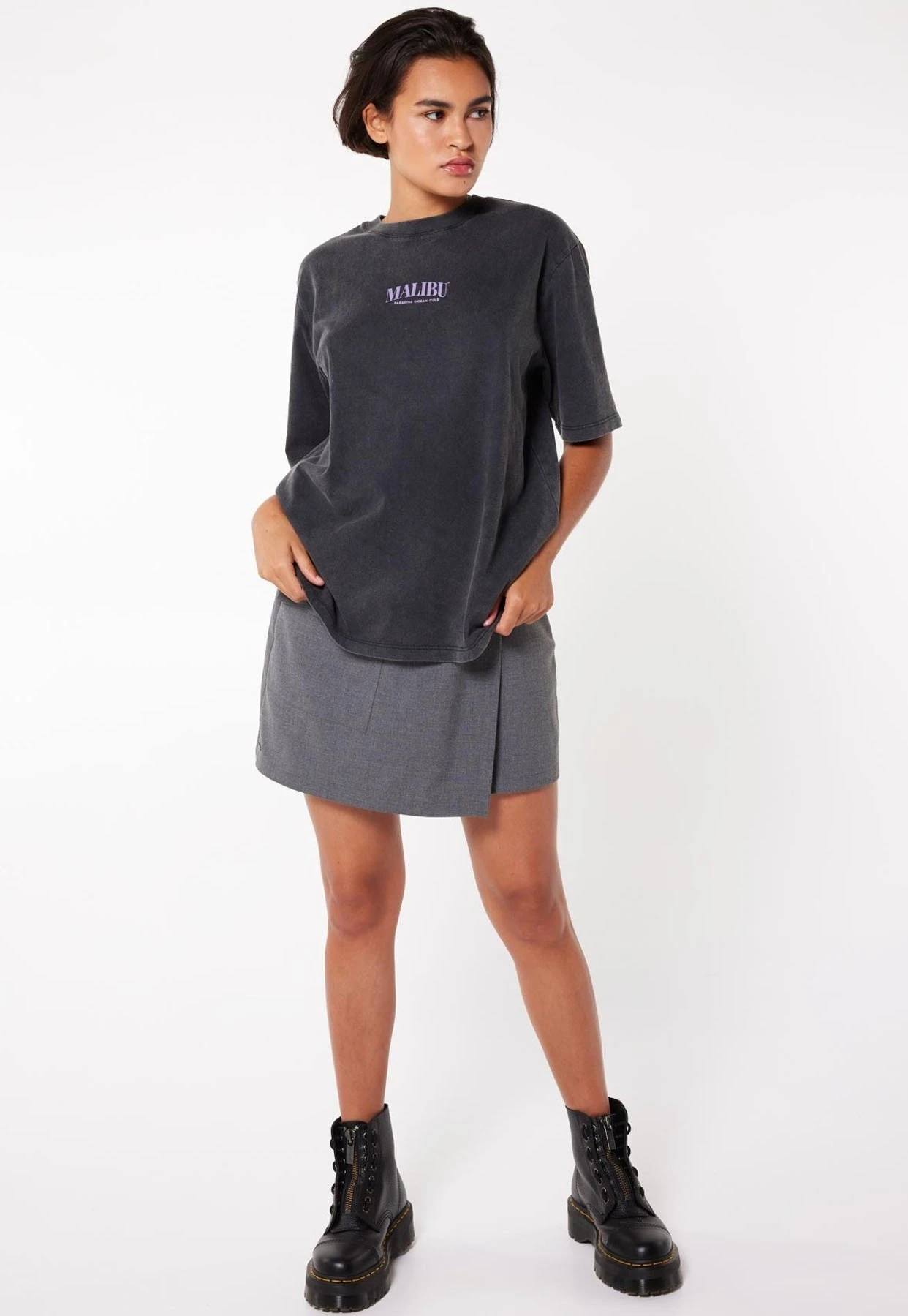 Elore - T-Shirt Print - Lilac Purple 2 Elore - T-Shirt Print - Lilac Purple - Afbeelding 2