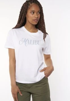 Elba - T-Shirt Print - White