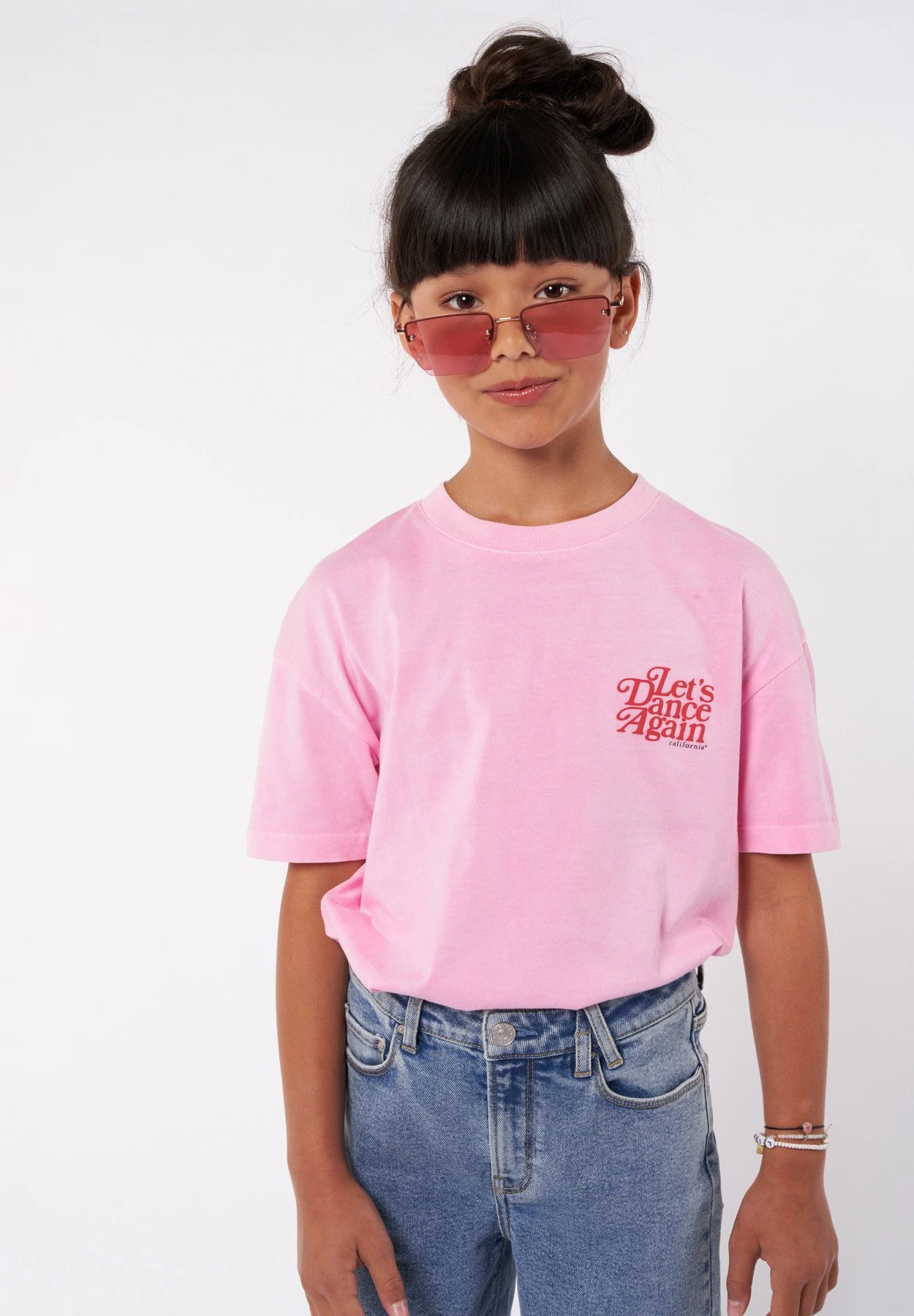 Estella Jr - T-Shirt Print - Pink 2 Estella Jr - T-Shirt Print - Pink - Afbeelding 2