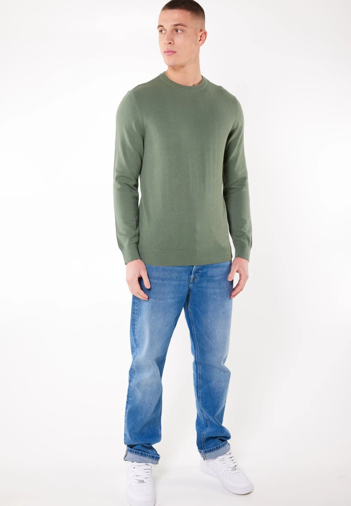 Trui Keith - Trui - Sage 2 Trui Keith - Trui - Sage - Afbeelding 2