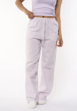 Loyce - Pyjamabroek - White Purple