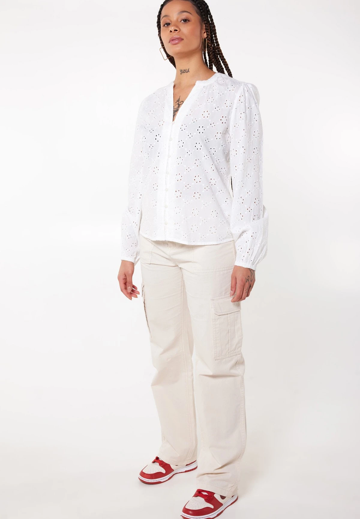 Bodi - Blouse - Off White 2 Bodi - Blouse - Off White - Afbeelding 2