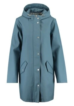 Janice Raincoat - Parka - French Blue -America Today 38df607b1882427aa9f7ba599375e742