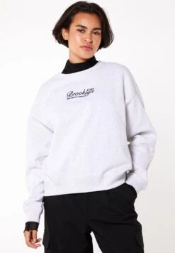 Safae - Sweater - Light Grey Melange