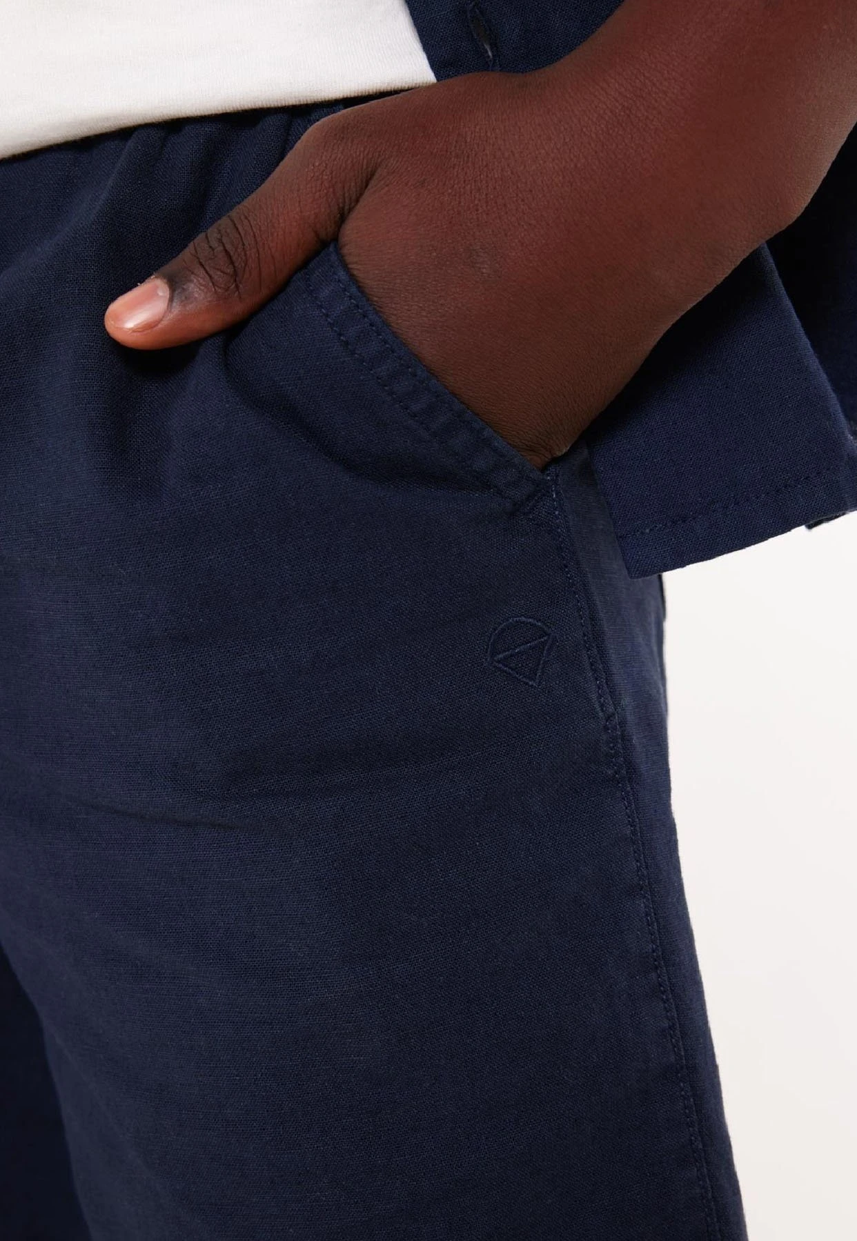 Nino Jr - Shorts - Dark Blue 4 Nino Jr - Shorts - Dark Blue - Afbeelding 4