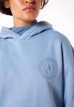 Saya - Hoodie - French Blue -America Today 3d1792222dd84ef68f3dfc88e73025ef