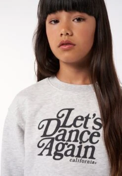 Sara Jr - Sweater - Light Grey Melange -America Today 3fe93499ee0d4256991d566c996dc7c8