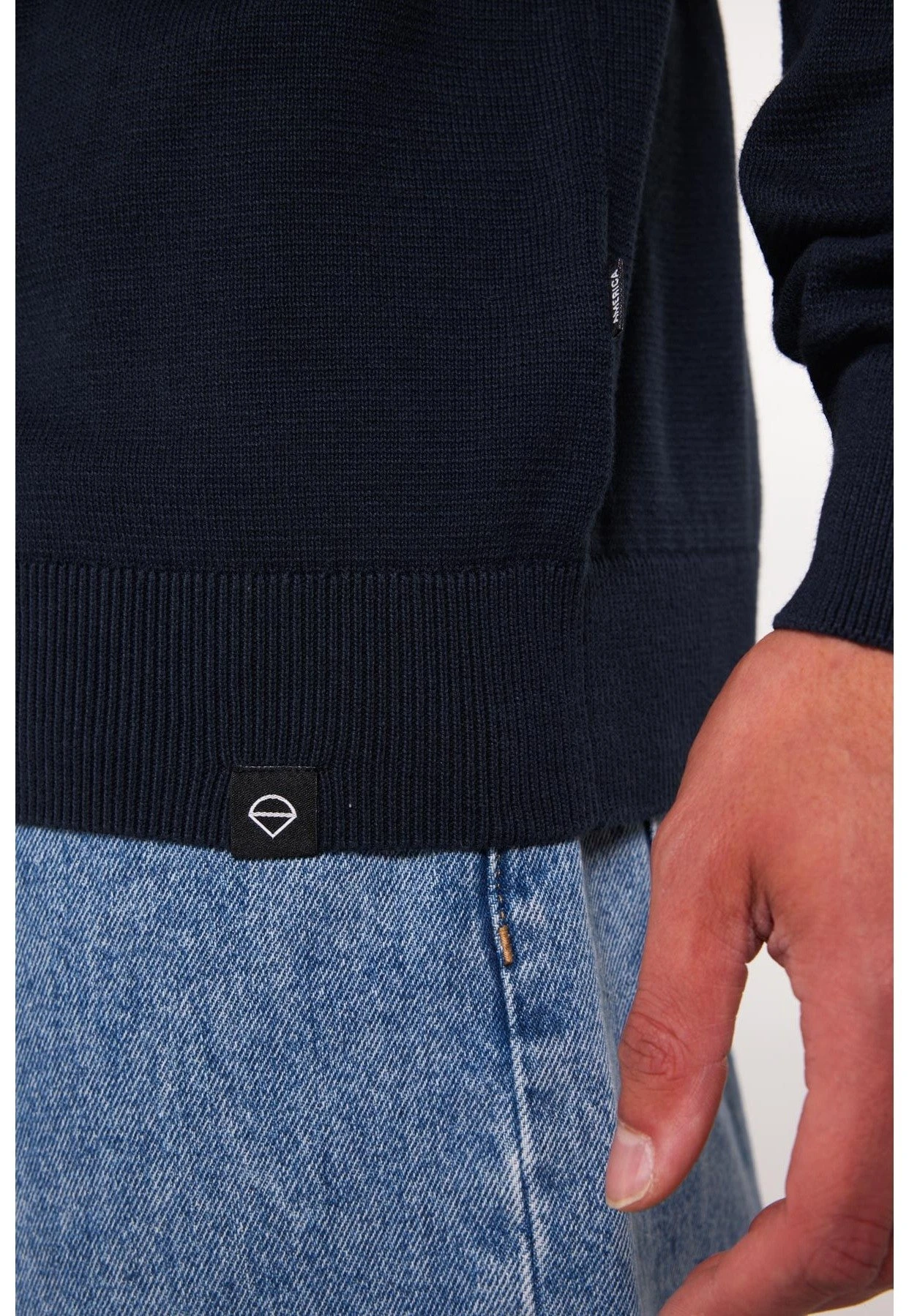 Trui Keith - Trui - Dark Blue 2 Trui Keith - Trui - Dark Blue - Afbeelding 2