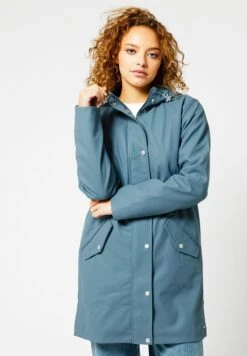 Janice Raincoat - Parka - French Blue