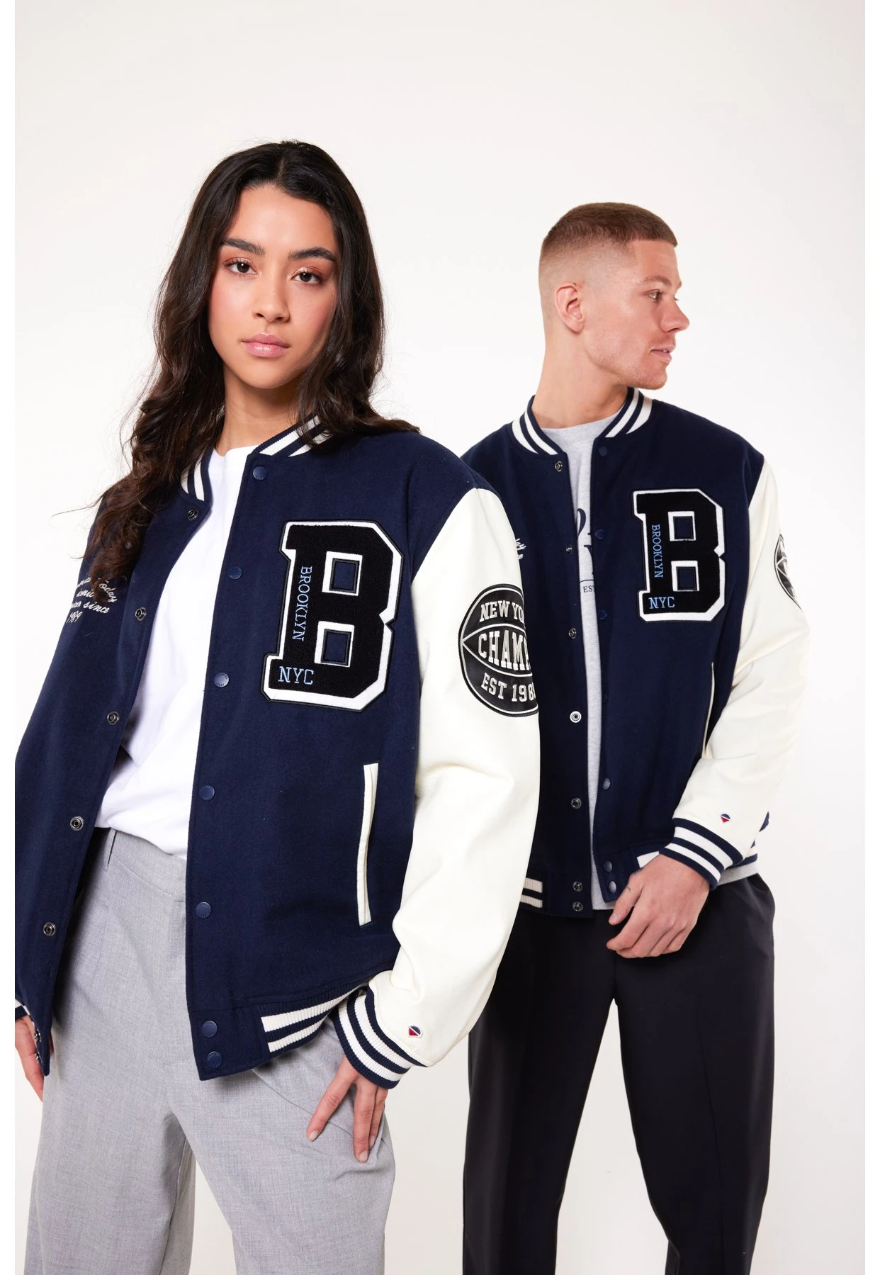 Jody - Sweater Met Rits - Dark Blue 3 Jody - Sweater Met Rits - Dark Blue - Afbeelding 3