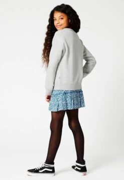 Soel Jr - Sweater - Mid Grey Melange -America Today 5f2fb77595c143d1afcb75dcc69a8ec4