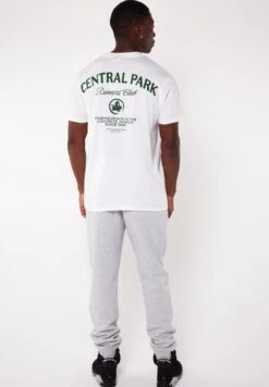 Ernest - T-Shirt Print - White Green