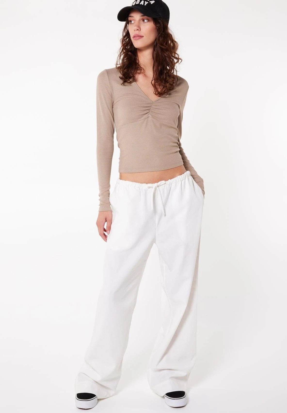 Puk - Broek - Off White 2 Puk - Broek - Off White - Afbeelding 2