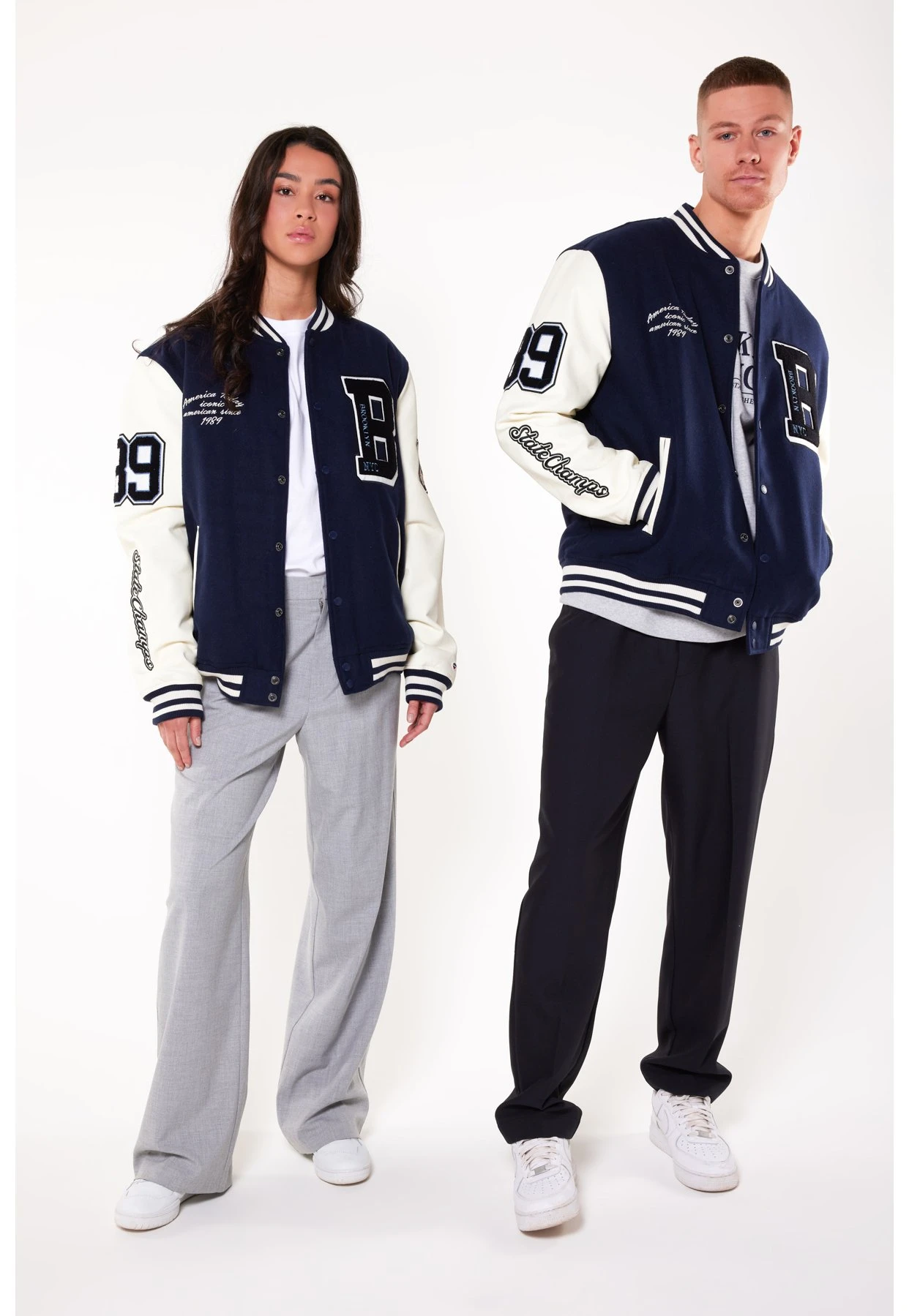 Jody - Sweater Met Rits - Dark Blue 2 Jody - Sweater Met Rits - Dark Blue - Afbeelding 2