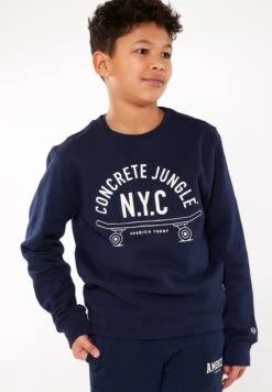 Seattle Crew Jr - Sweater - Dark Blue