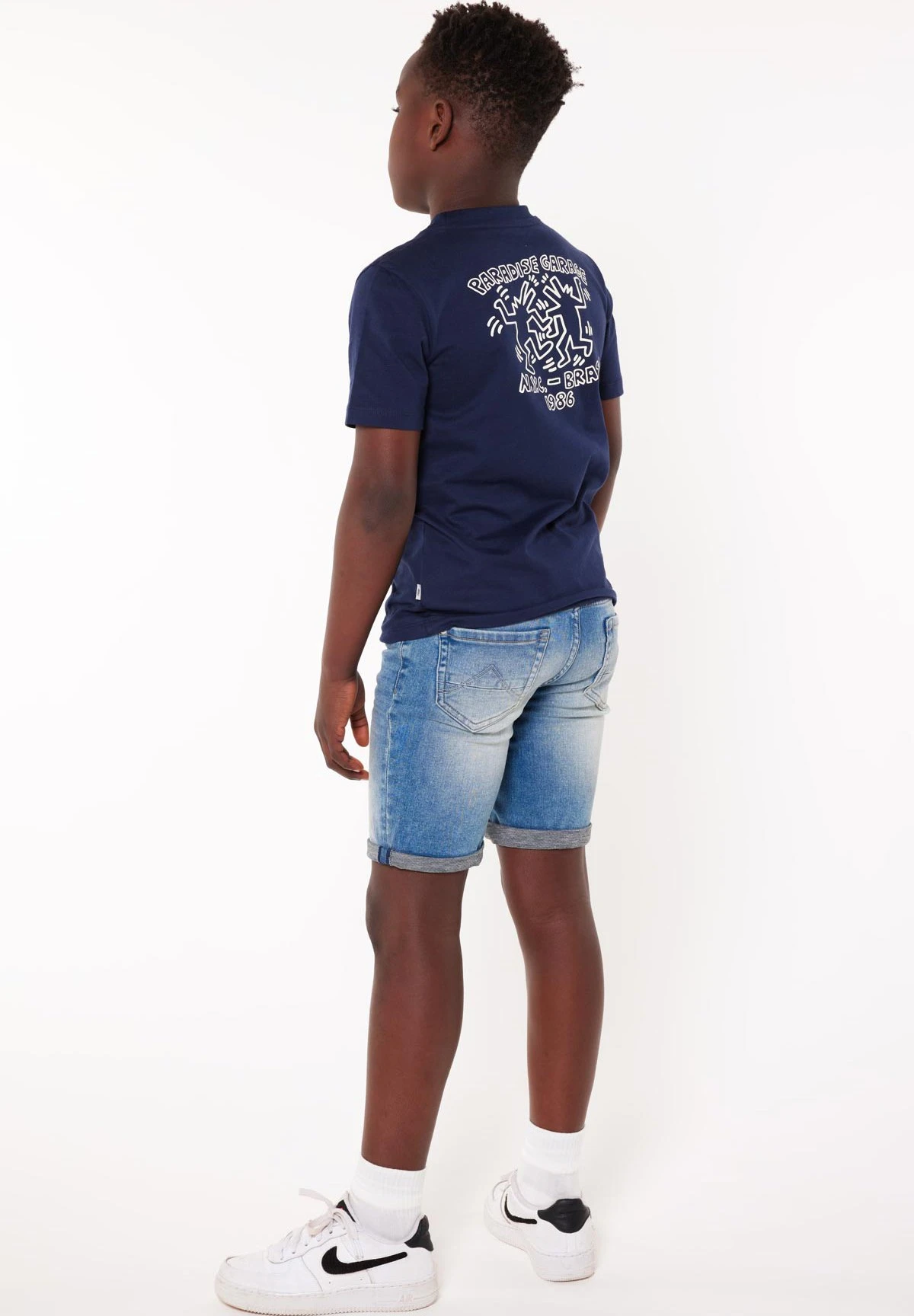 Enter Jr - T-Shirt Print - Dark Blue 3 Enter Jr - T-Shirt Print - Dark Blue - Afbeelding 3