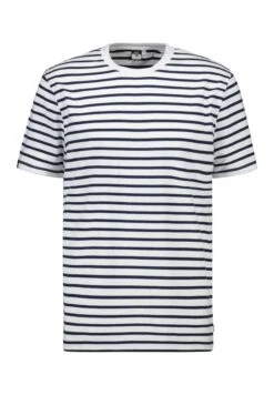 Eric - T-Shirt Print - White Blue