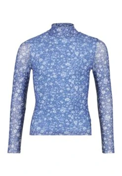 Langarm Luke - Blouse - Blue -America Today 695fb6b29824492da848f6e87f3936e3