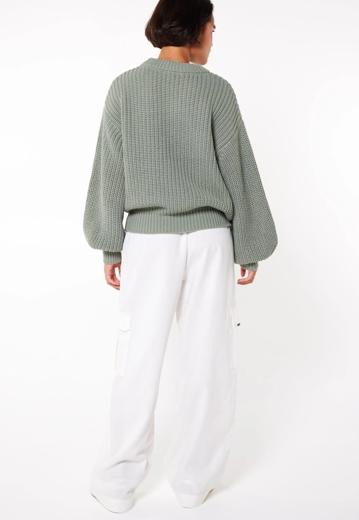 Poppy - Cargobroek - Off White 3 Poppy - Cargobroek - Off White - Afbeelding 3