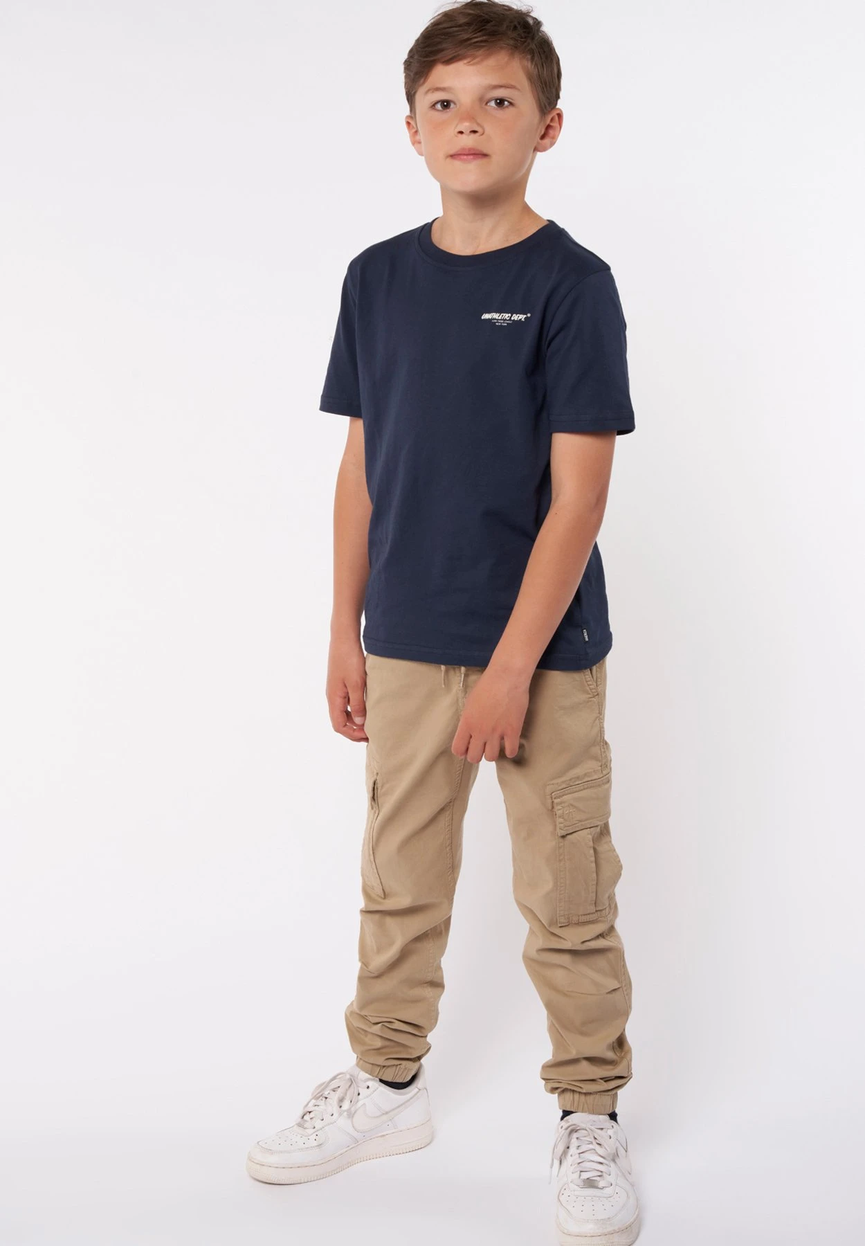 Elijah Jr - T-Shirt Print - Dark Blue 1 Elijah Jr - T-Shirt Print - Dark Blue