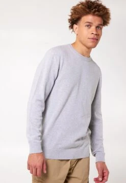 Trui Keith - Trui - Light Grey Melange