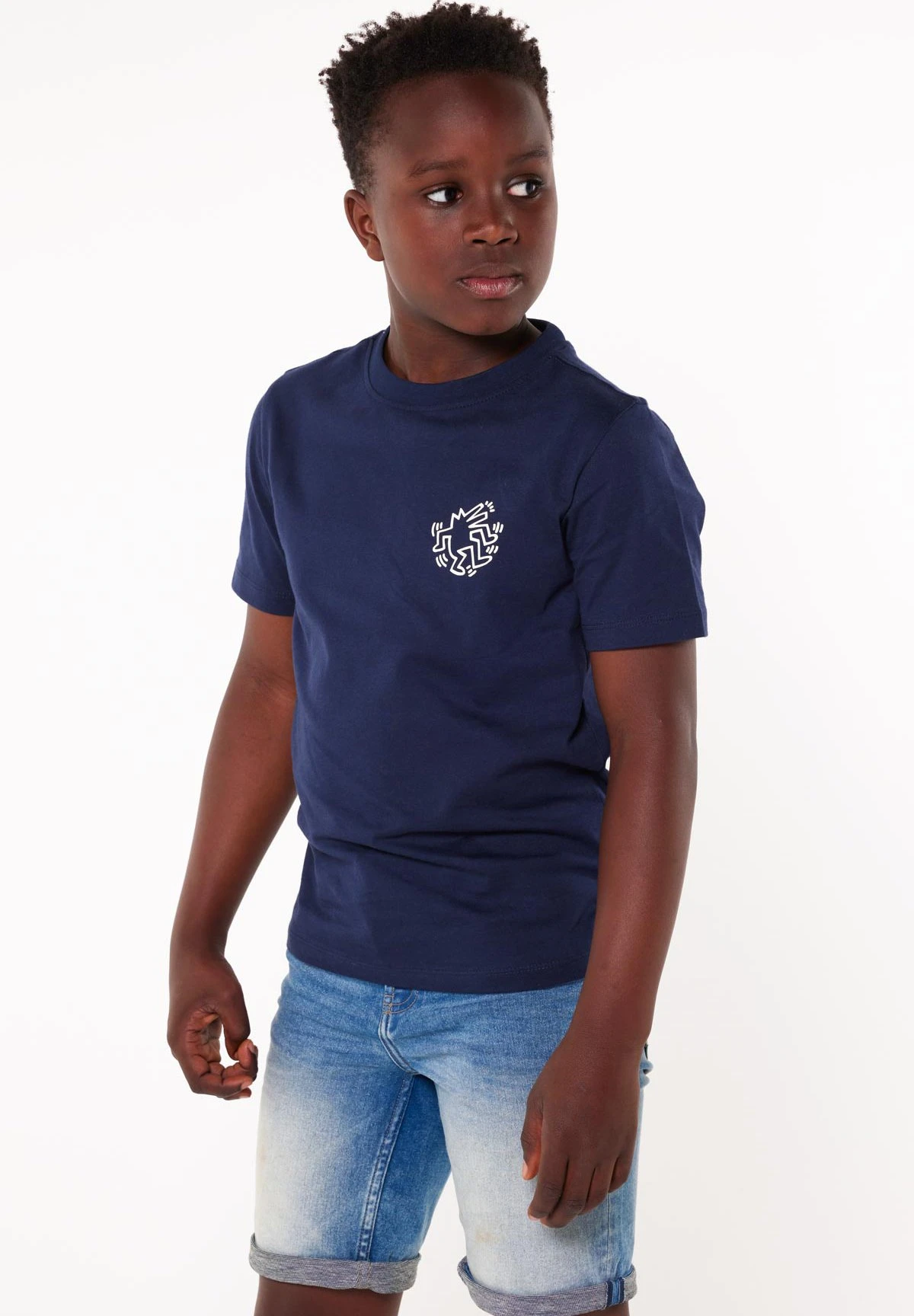 Enter Jr - T-Shirt Print - Dark Blue 2 Enter Jr - T-Shirt Print - Dark Blue - Afbeelding 2