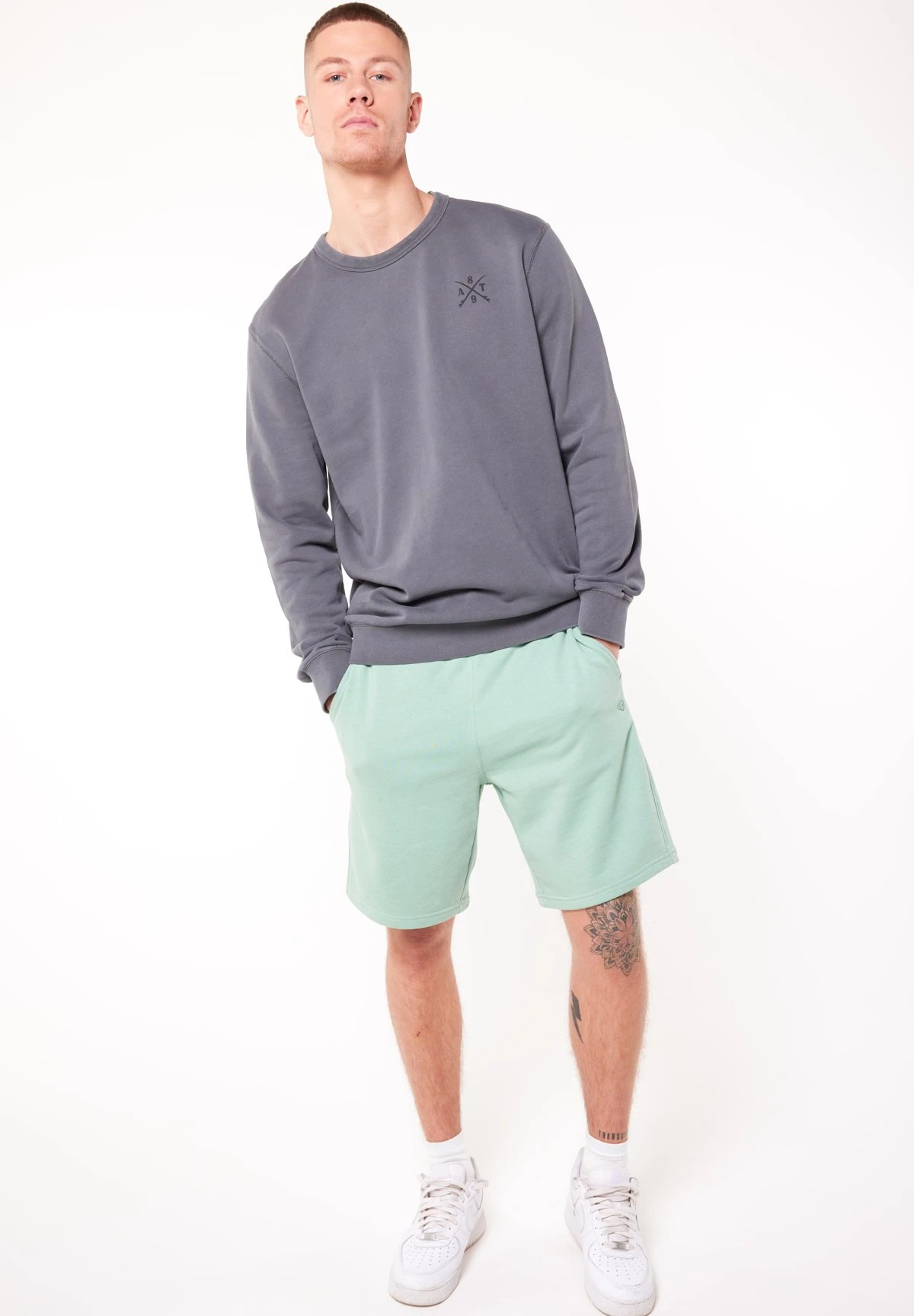 Sevan - Shorts - Light Green 2 Sevan - Shorts - Light Green - Afbeelding 2