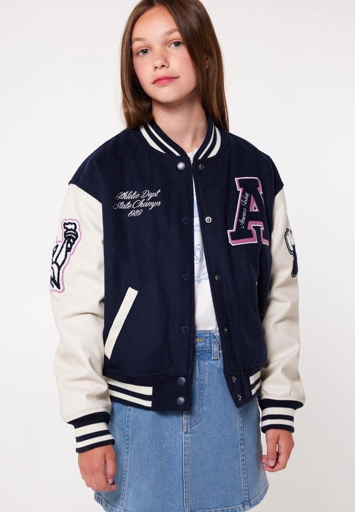 Jinte Jr - Bomberjacks - Dark Blue 2 Jinte Jr - Bomberjacks - Dark Blue - Afbeelding 2