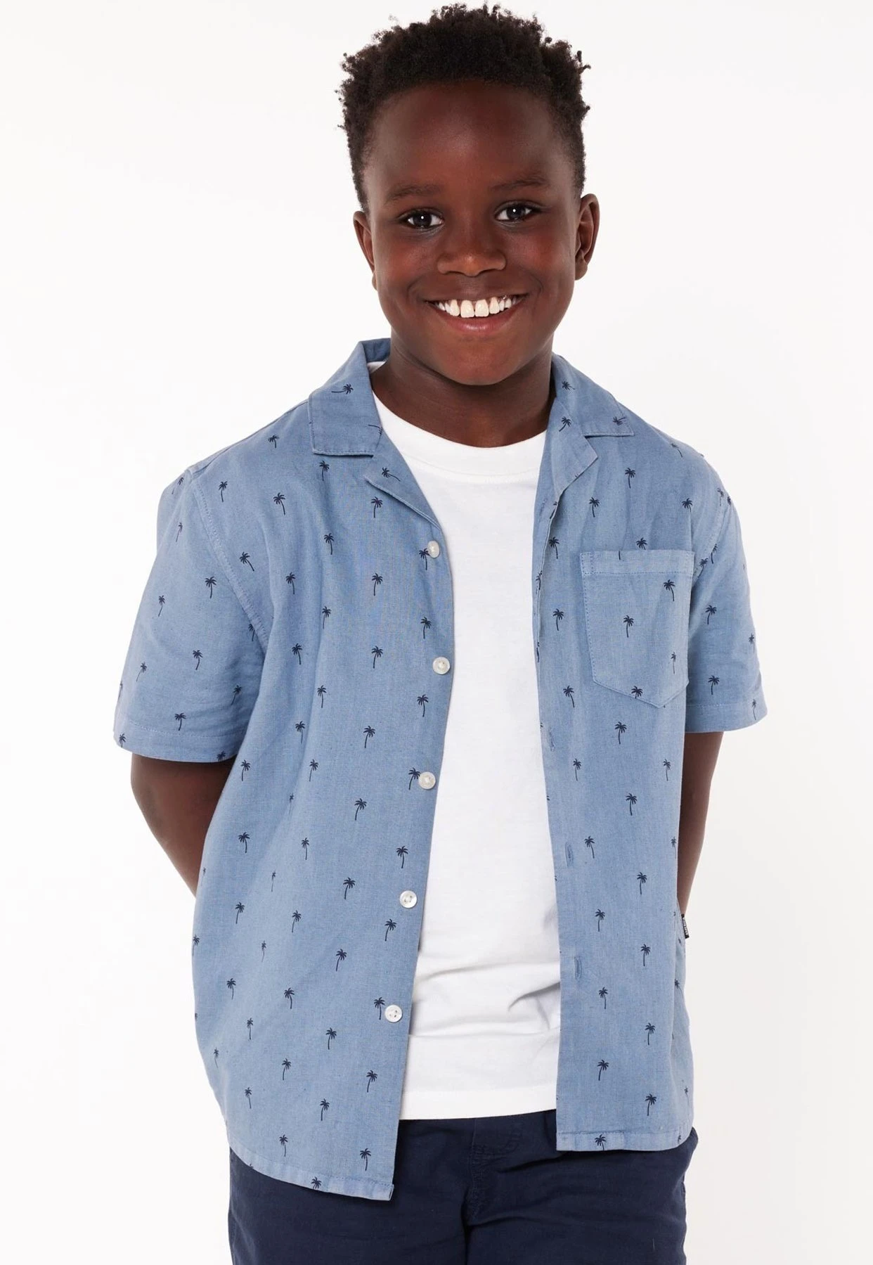 Ioha Jr - Overhemd - True Blue 2 Ioha Jr - Overhemd - True Blue - Afbeelding 2