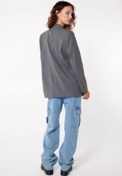 Hazel - Blazer - Dark Grey Melange -America Today 947cdc6fc8884b82b6d0bbecdad13926