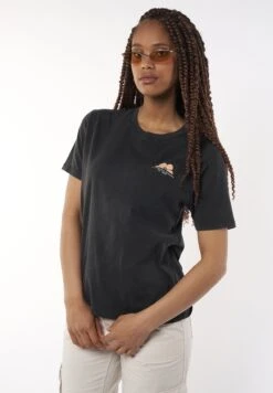 Eames - T-Shirt Print - Washed Black