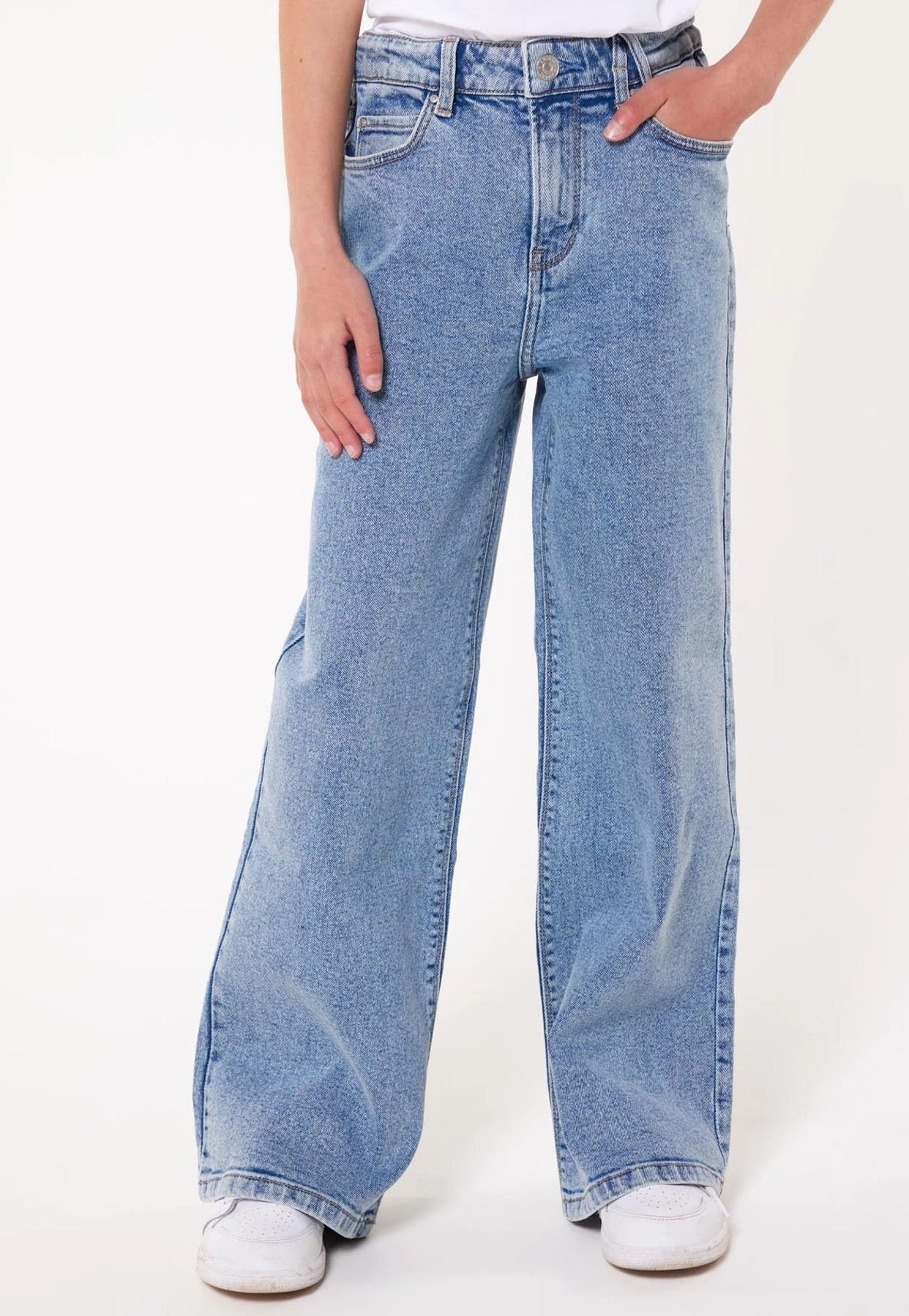 Olivia Jr - Flared Jeans - Vintage Blue 2 Olivia Jr - Flared Jeans - Vintage Blue - Afbeelding 2