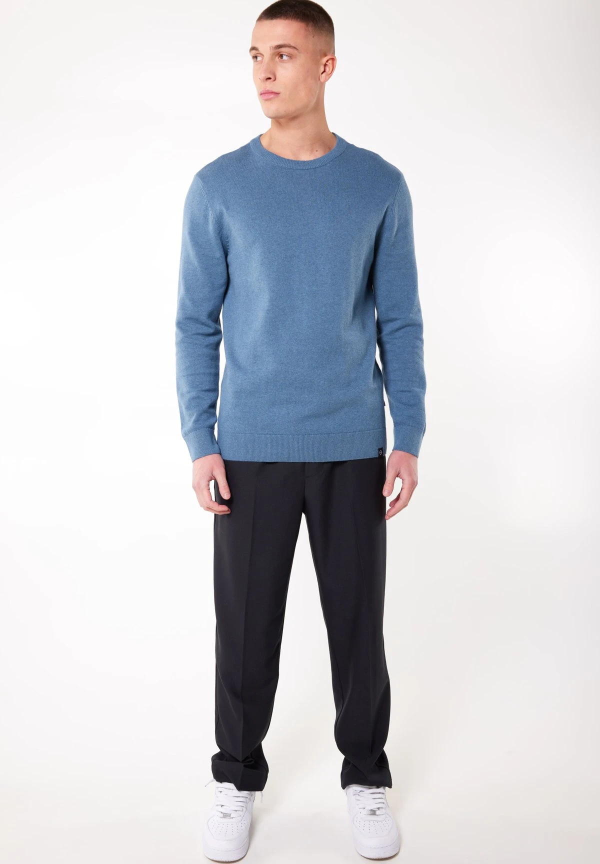 Keith - Trui - Vintage Blue 2 Keith - Trui - Vintage Blue - Afbeelding 2