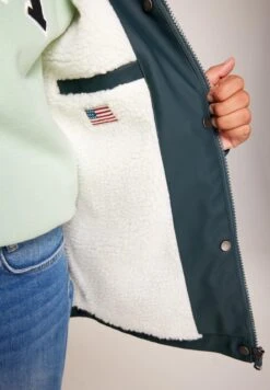 Janice Teddy Jr - Regenjas - Hard Green -America Today aeb5bc193dab4231b7a5e065bcd75076