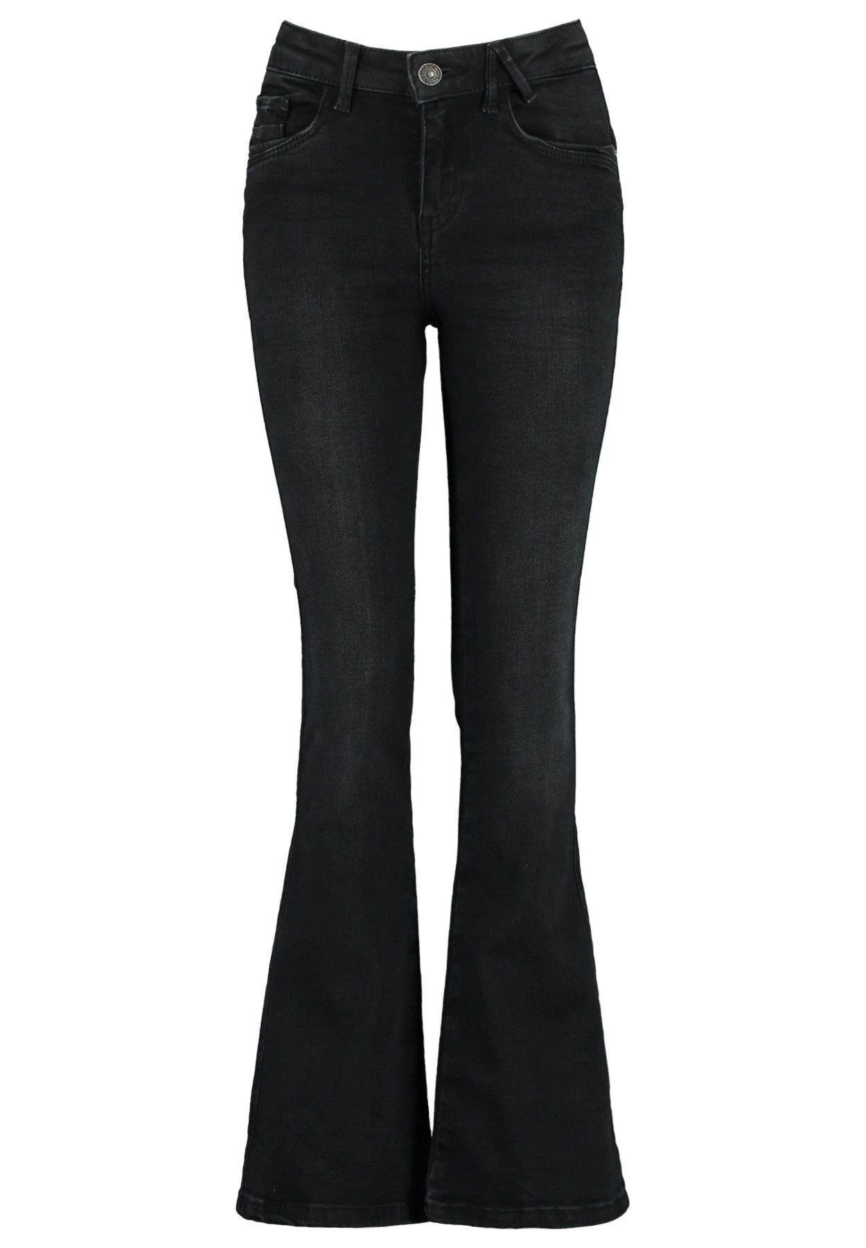 Emily Flar Jr - Flared Jeans - Washed Black 4 Emily Flar Jr - Flared Jeans - Washed Black - Afbeelding 4