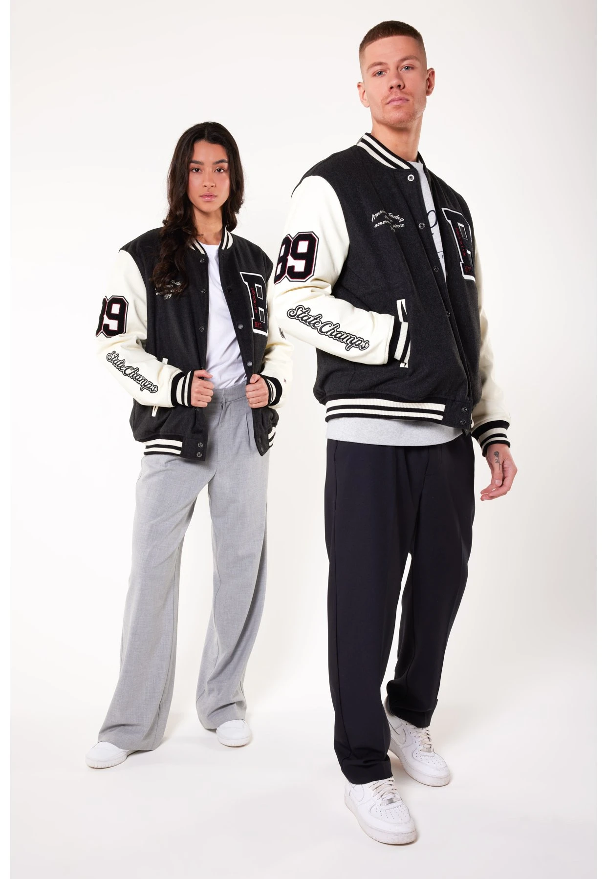 Jody - Sweater Met Rits - Anthra Melange 2 Jody - Sweater Met Rits - Anthra Melange - Afbeelding 2