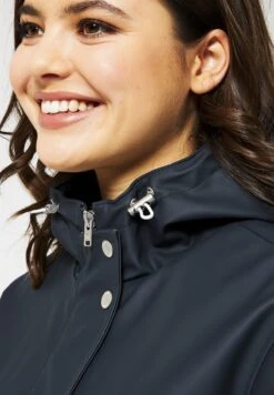 Janice Raincoat - Parka - Navy -America Today c17e85e2879f478b9a9e652e92656b17