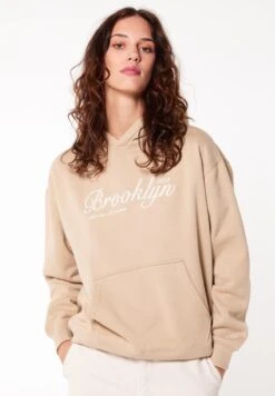 Saya - Hoodie - Light Khaki