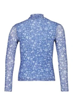 Langarm Luke - Blouse - Blue -America Today c86273022fa34fc682d22f8e18b112ab