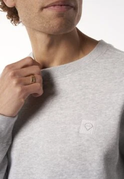 Sanford Crew - Sweater - Light Grey Melange -America Today cfce6b69246a4a149825fc57ba5d388a