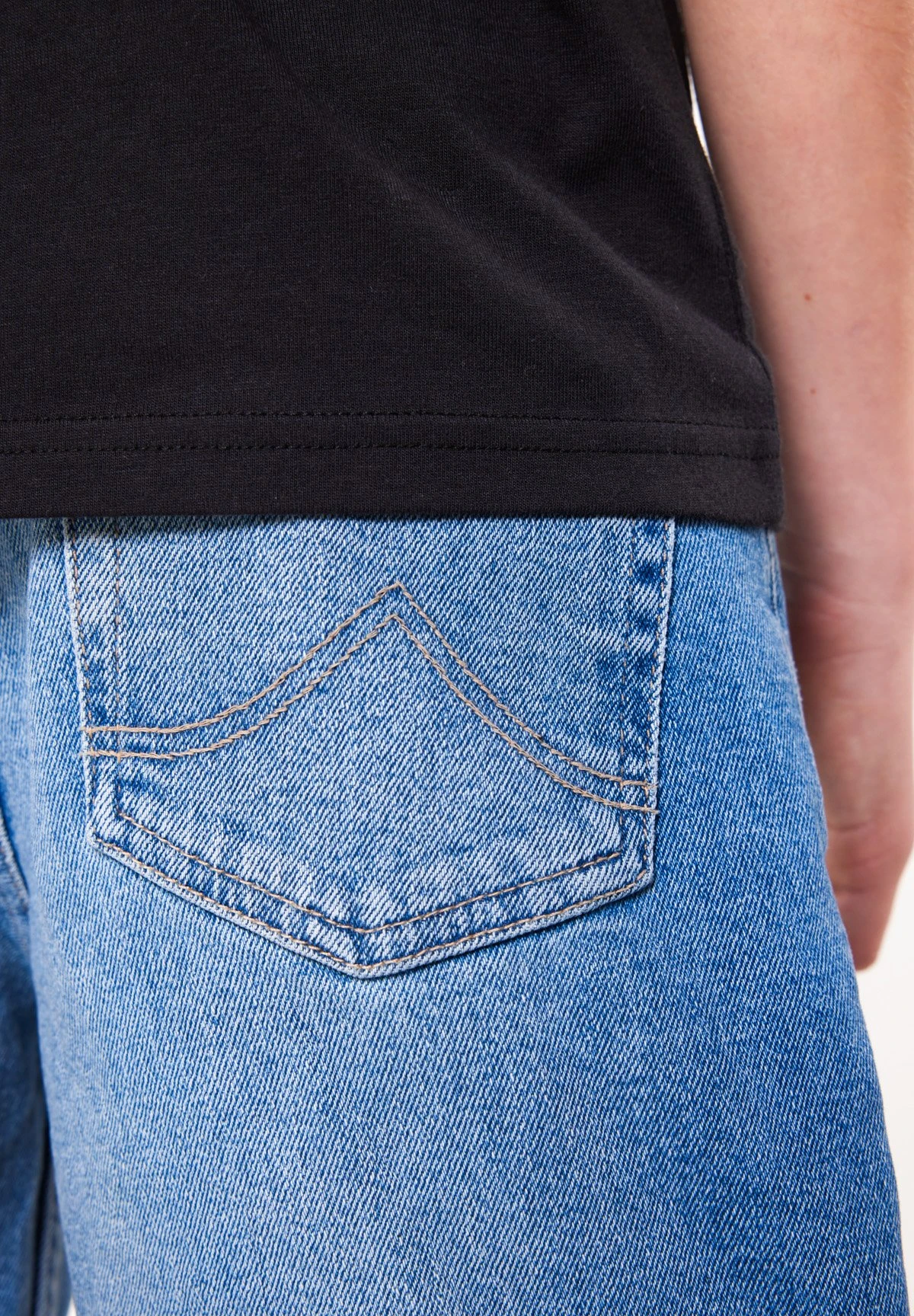 Dallas Jr - Straight Leg Jeans - Medium Blue 3 Dallas Jr - Straight Leg Jeans - Medium Blue - Afbeelding 3