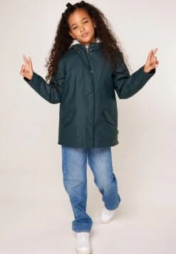 Janice Teddy Jr - Regenjas - Hard Green