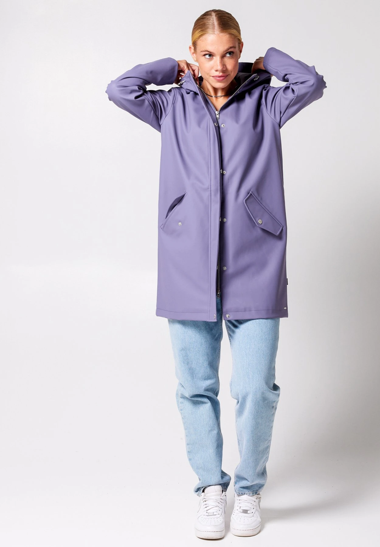 Janice - Parka - Lilac 2 Janice - Parka - Lilac - Afbeelding 2